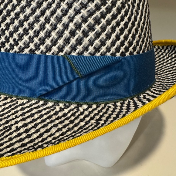 LOLA HATS Raffia Fedora O/S - Picture 2 of 6